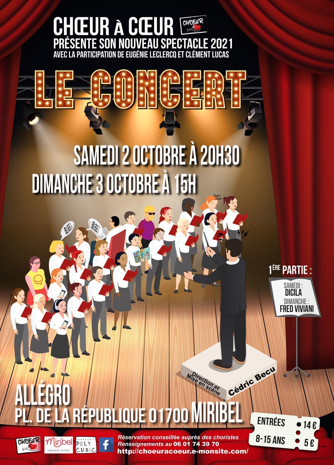 Affiche Le Concert 2021