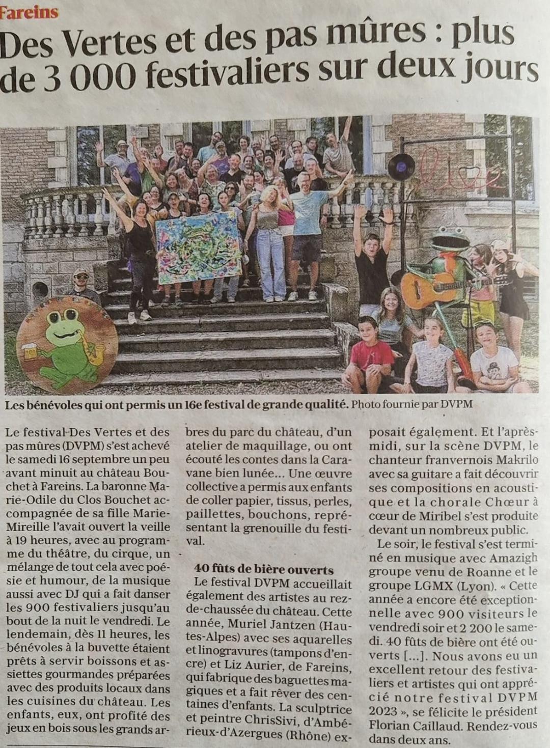 Fareins septembre 2023