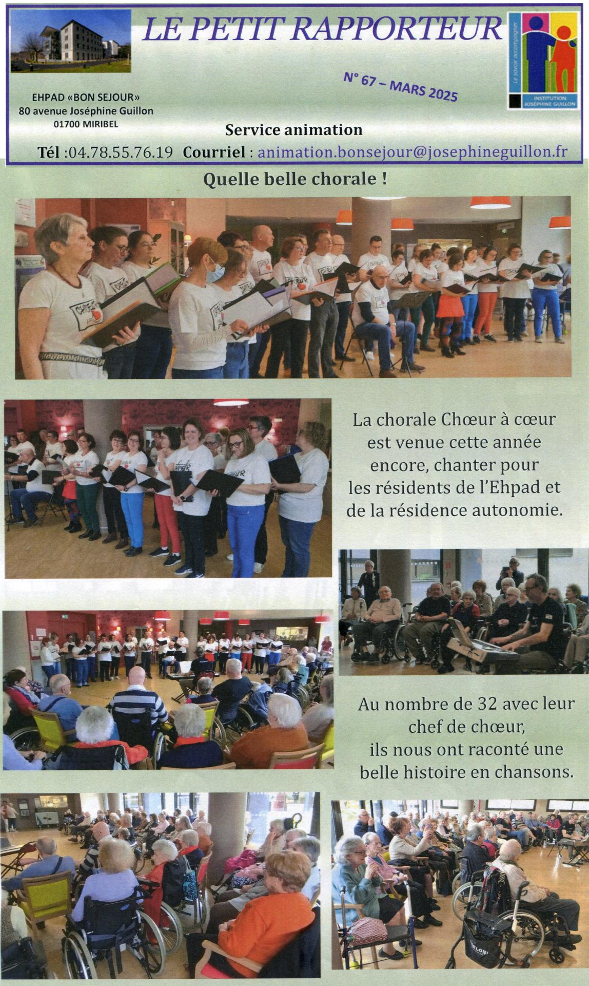 Le petit rapporteur n67 mars 2025